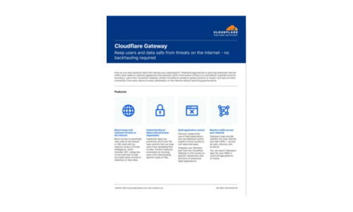 CloudFlare Gateway