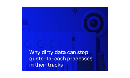 Waarom vuile gegevens kunnen stoppen met offerte-naar-cashprocessen in hun tracks